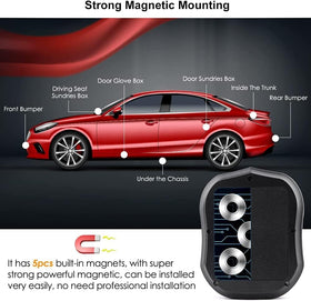 Zeerkeer TKSTAR 4G Tracker IP65 waterproof design withstands rain and outdoor use.