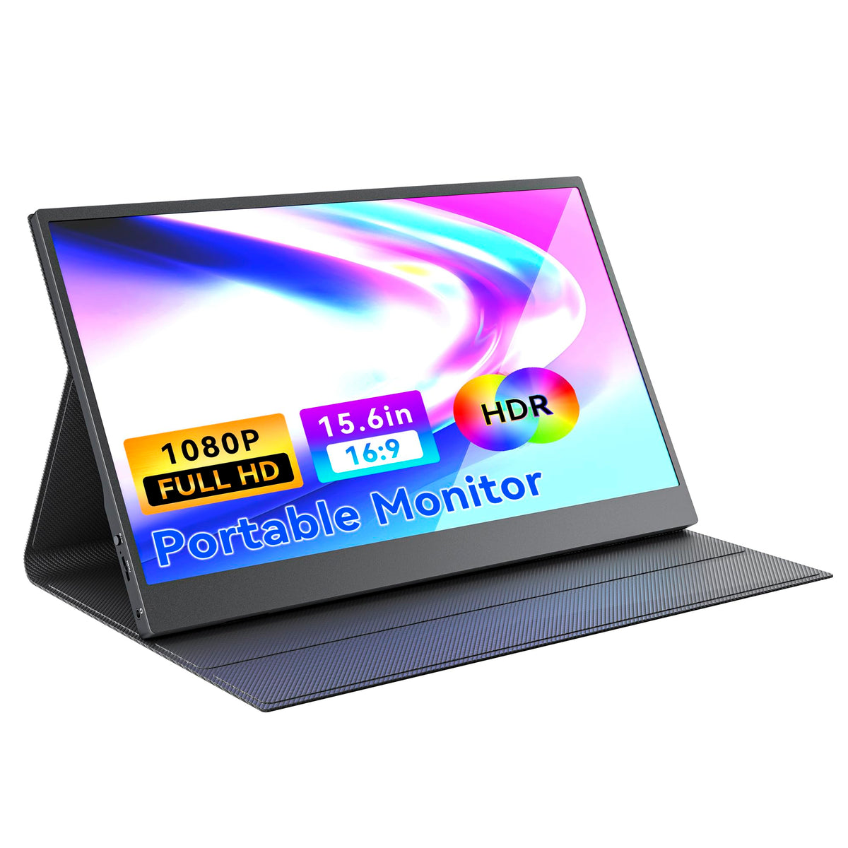 ZefcS front view 15.6-inch FHD display showing sharp desktop clarity