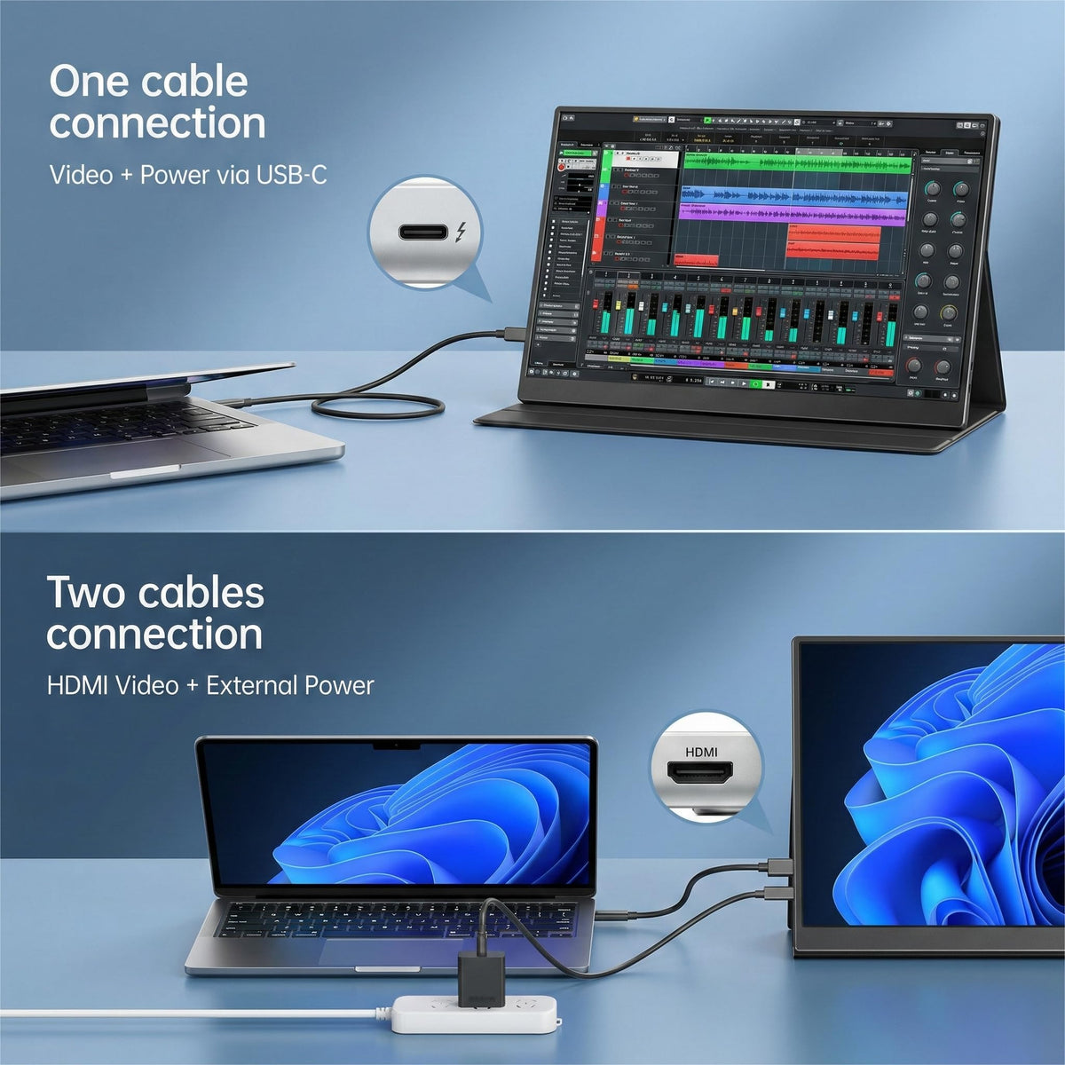 ZefcS thin side profile for easy carrying and space-saving advantage