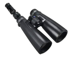 ZEISS adapter mounted on binoculars in field for extended reach