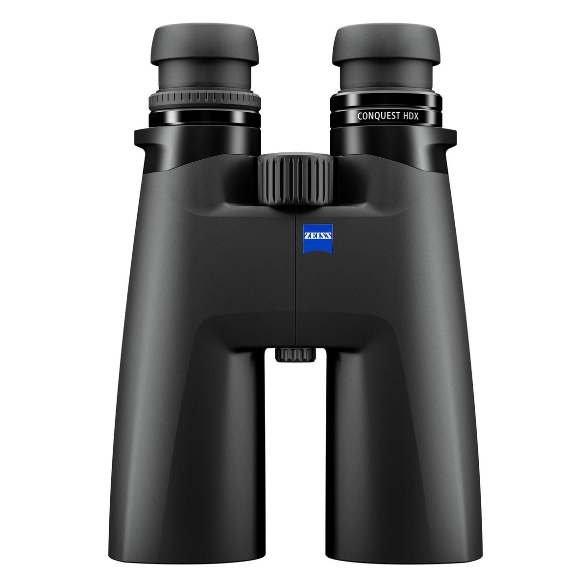 ZEISS Conquest HDX 10x56 binoculars side profile highlighting a rugged magnesium housing.