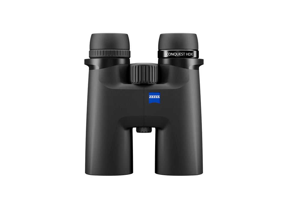 ZEISS Conquest HDX 8x42 binocular body with rugged magnesium housing for durability.