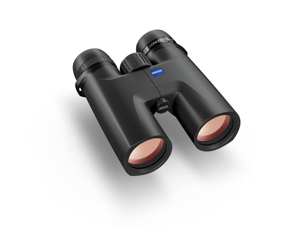 ZEISS Conquest HDX 8x42 LotuTec coating promotes clear viewing in moisture.