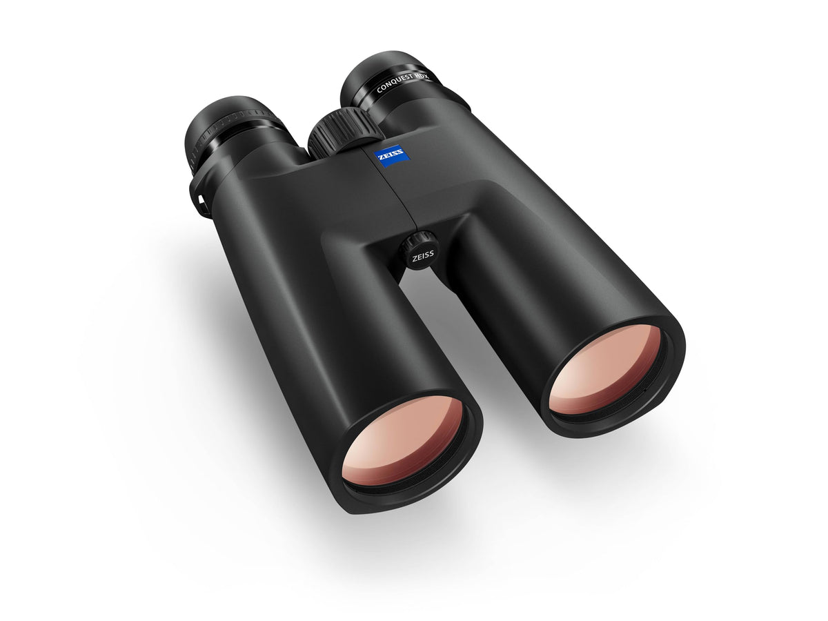 ZEISS Conquest HDX binoculars adjustable eyecups for comfortable use with or without glasses.