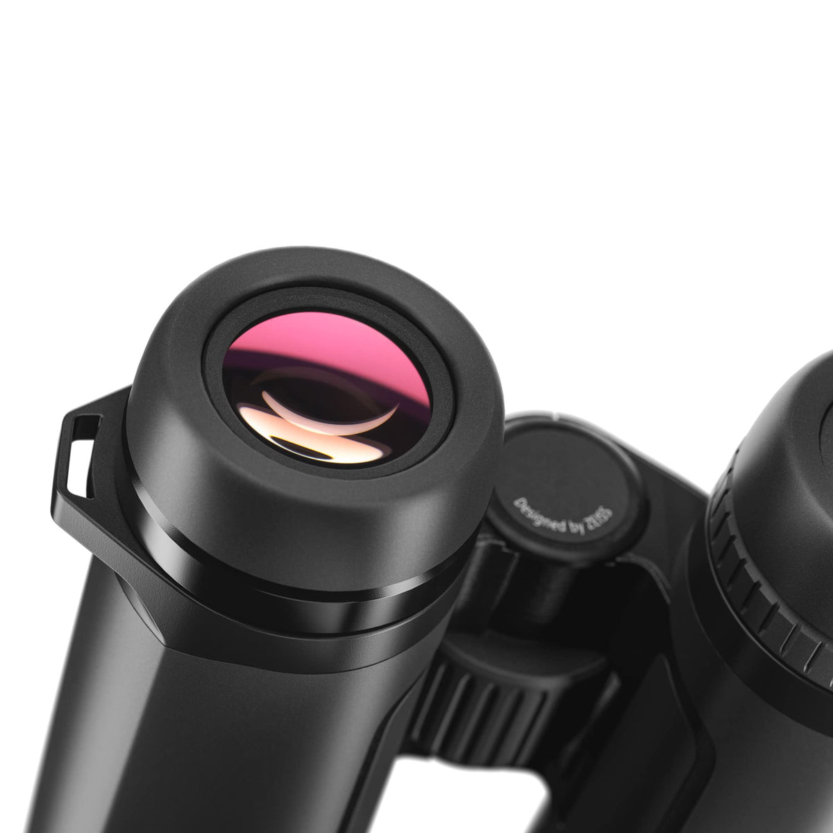 ZEISS SFL 8x40 carried in included pouch for transport ease