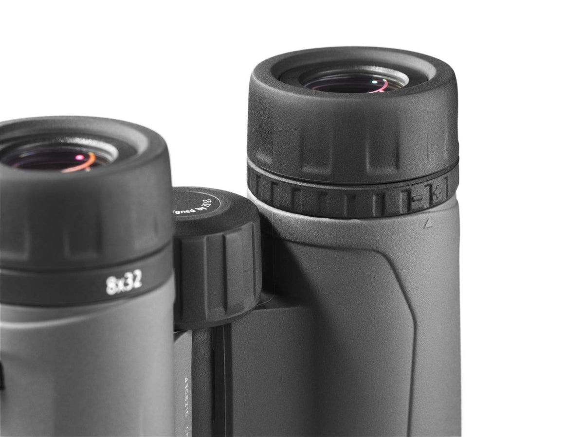 ZEISS Terra ED 10x32 hydrophobic coating reduces glare in rain