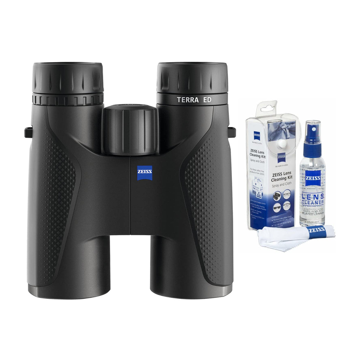 ZEISS Terra ED binoculars black compact body designed for easy field use