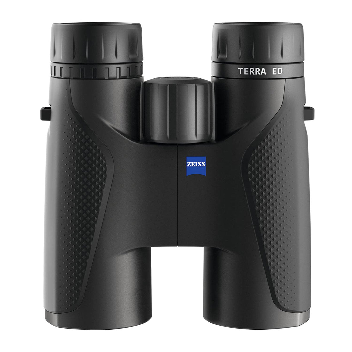 Close-up of the smooth focusing wheel on ZEISS Terra ED binoculars