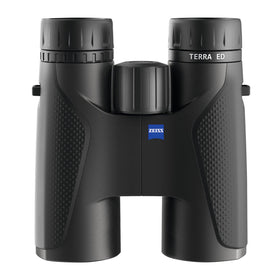 Close-up of the smooth focusing wheel on ZEISS Terra ED binoculars