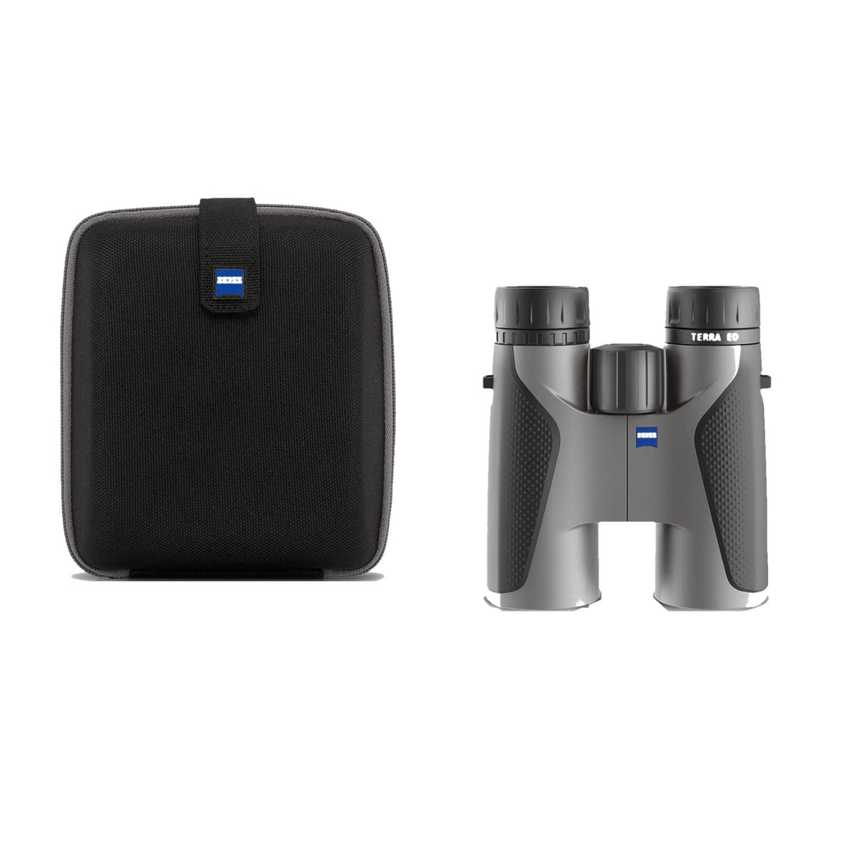 ZEISS Terra ED 10x42 with hydrophobic coating for clear images in rain.