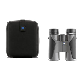 ZEISS Terra ED 10x42 with hydrophobic coating for clear images in rain.