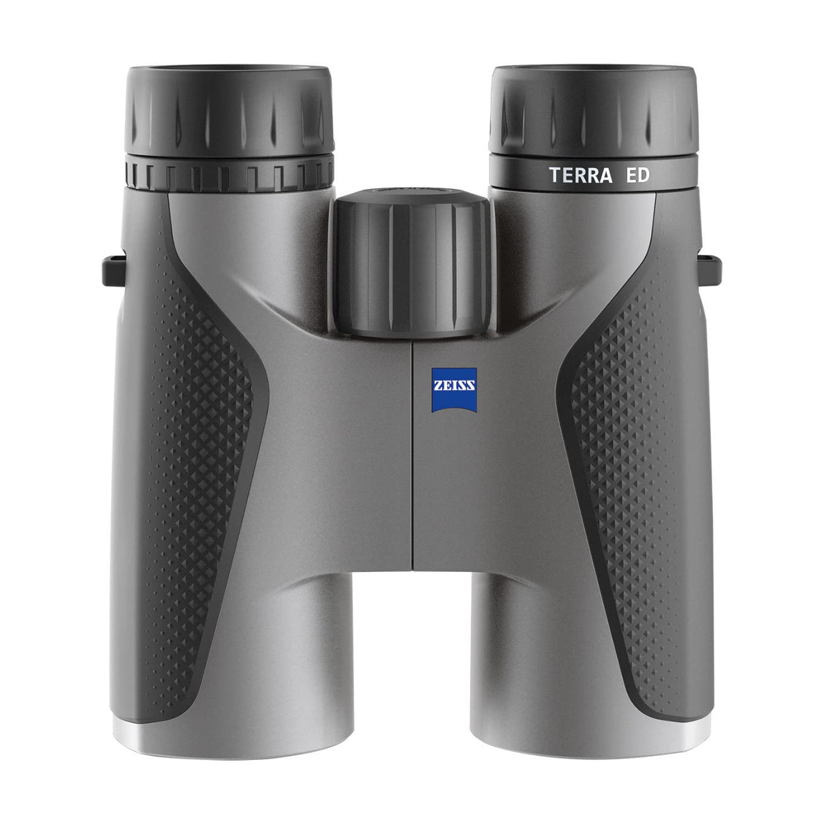 ZEISS Terra ED 10x42 binoculars waterproof exterior for rugged outdoor adventures.