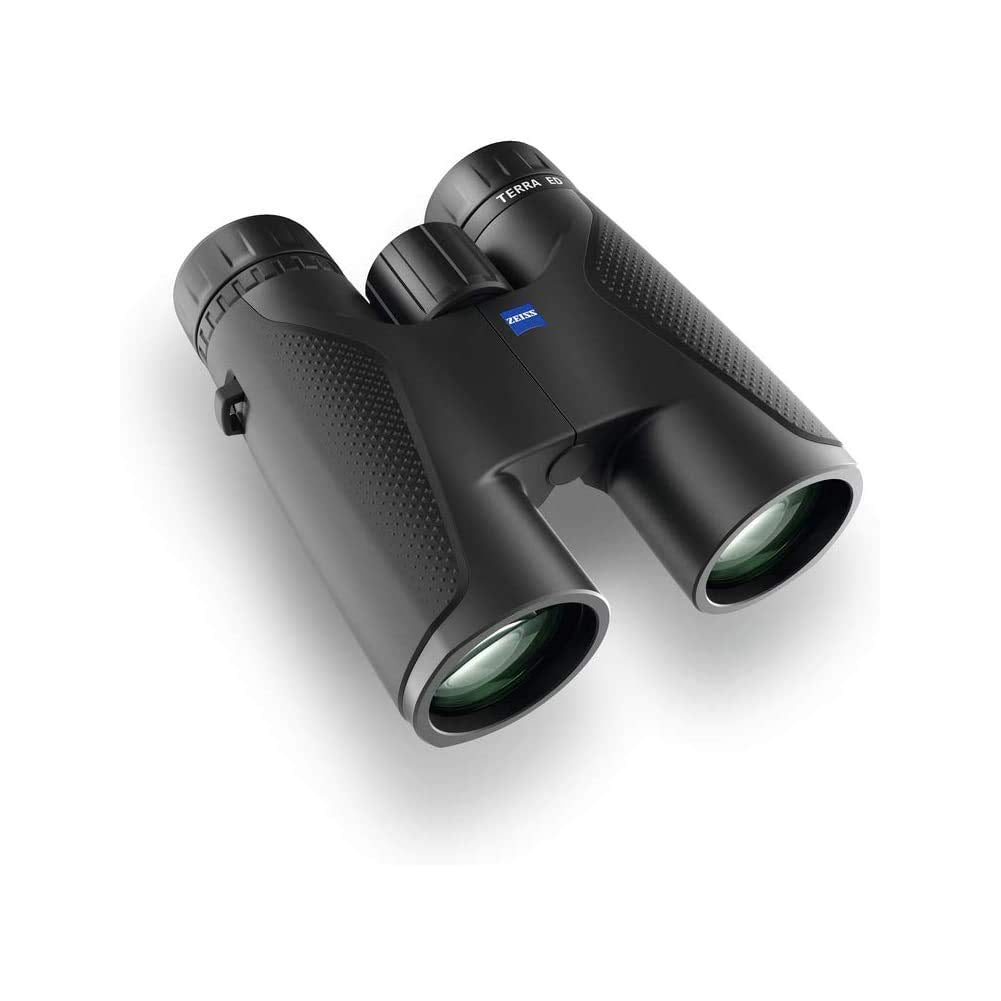 ZEISS Terra ED 8x42 binoculars side view showing rugged, waterproof exterior