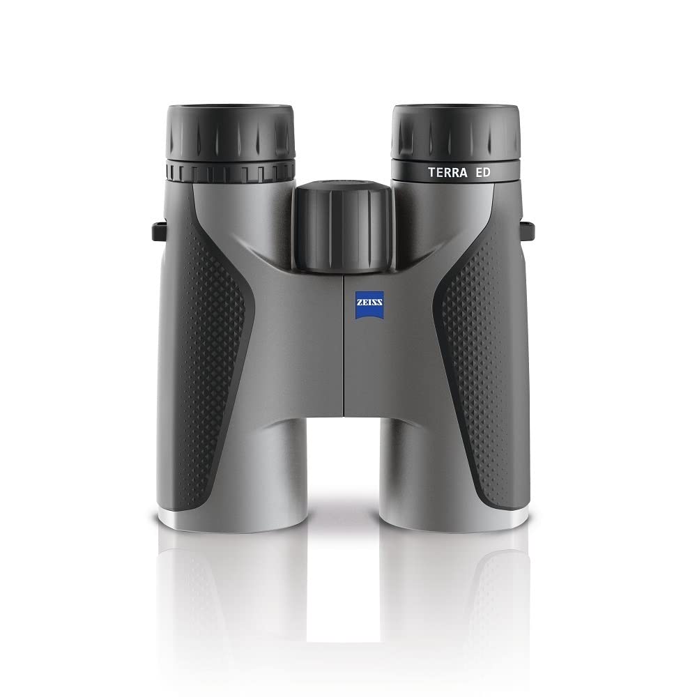 ZEISS Terra ED binoculars 8x42 waterproof for clear birdwatching in wet weather.