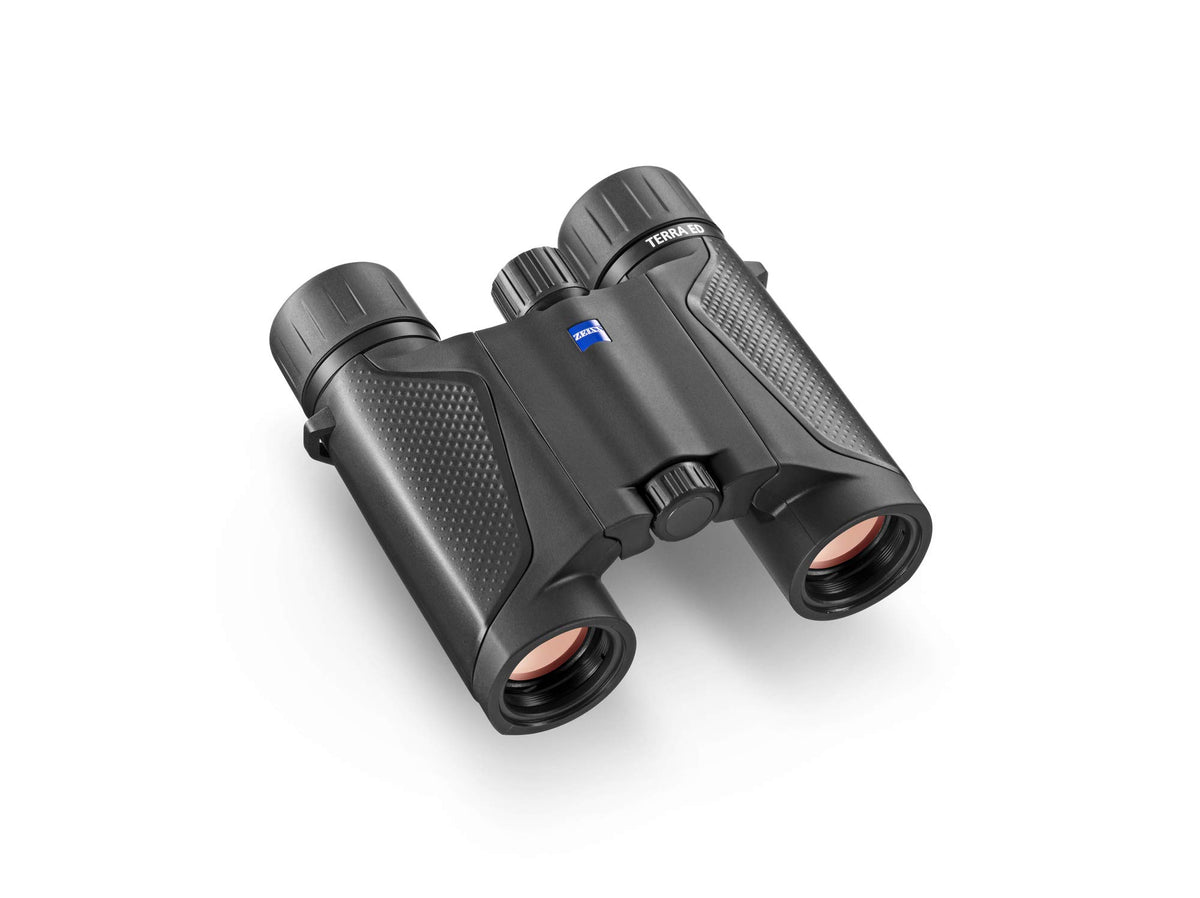 ZEISS Terra ED Pocket binoculars in a compact design for travel and quick viewing.