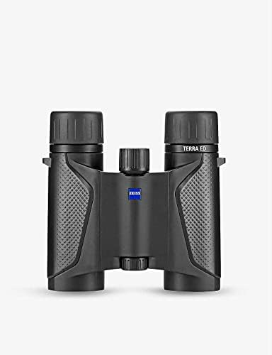 ZEISS Terra ED Pocket 8x25 showing waterproof, nitrogen-filled body for all-weather use.