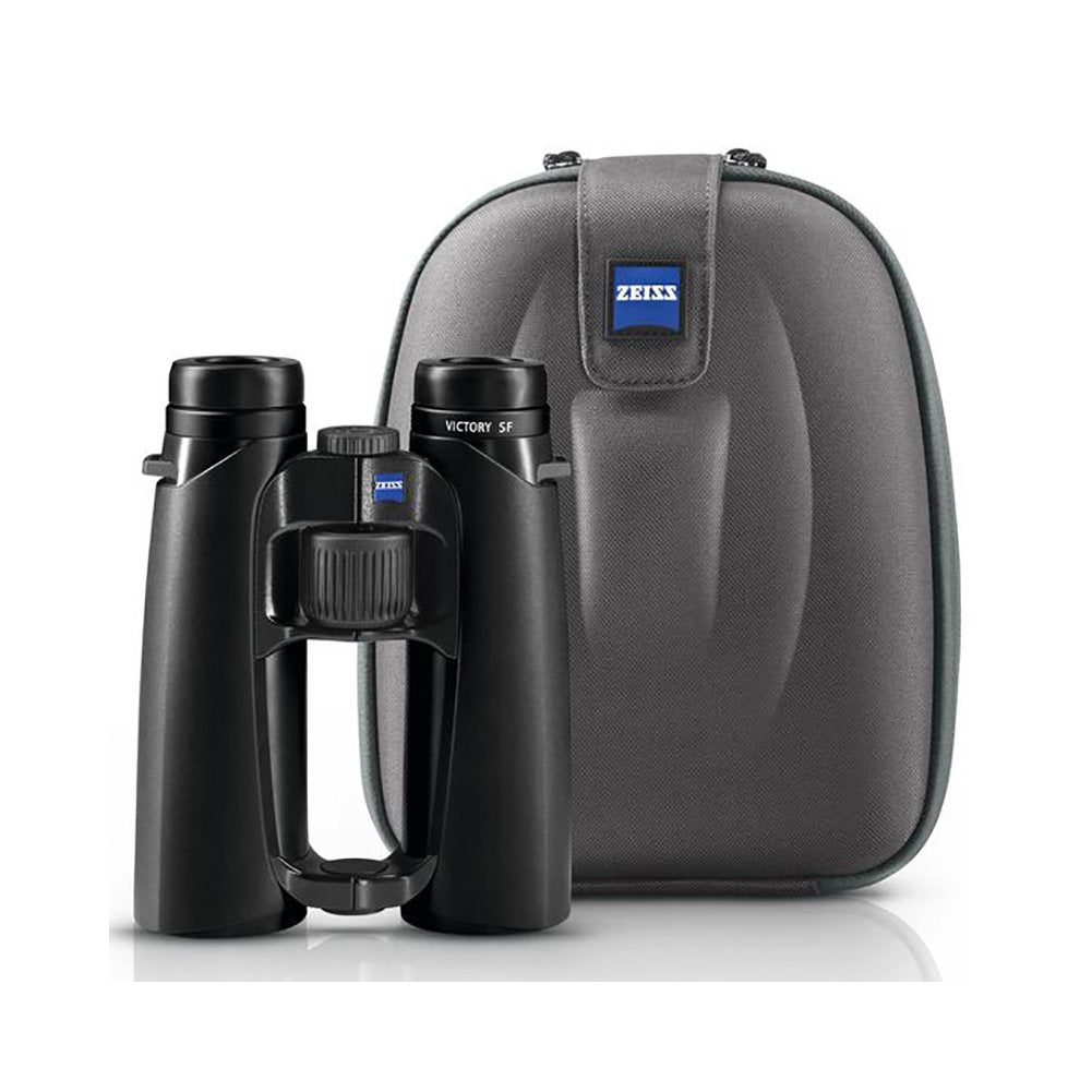 ZEISS Victory SF binoculars side view highlighting compact handling and balance