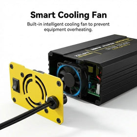 ZELMT 300W inverter road-trip use keeps essential devices powered.