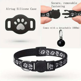 Zeloman detachable bell helps locate pets indoors and outdoors.