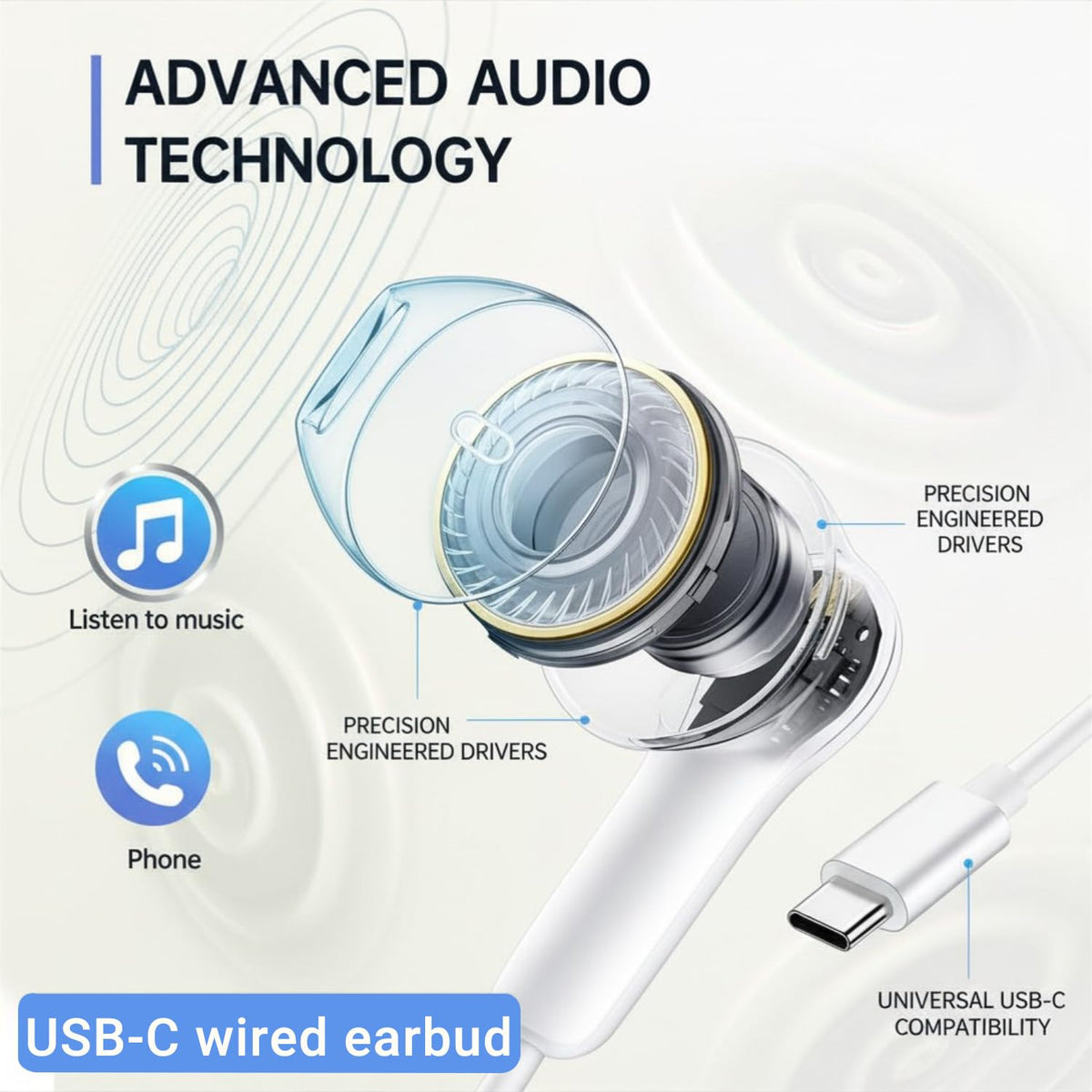 ZENBEL USB-C earbuds deliver crystal-clear sound and immersive listening on the go