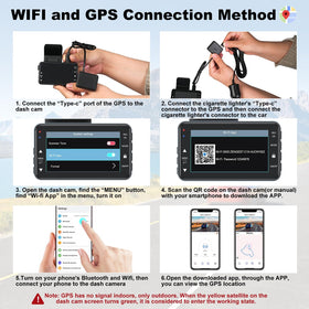 Zengest dash cam GPS app control lets you view trip data on your phone