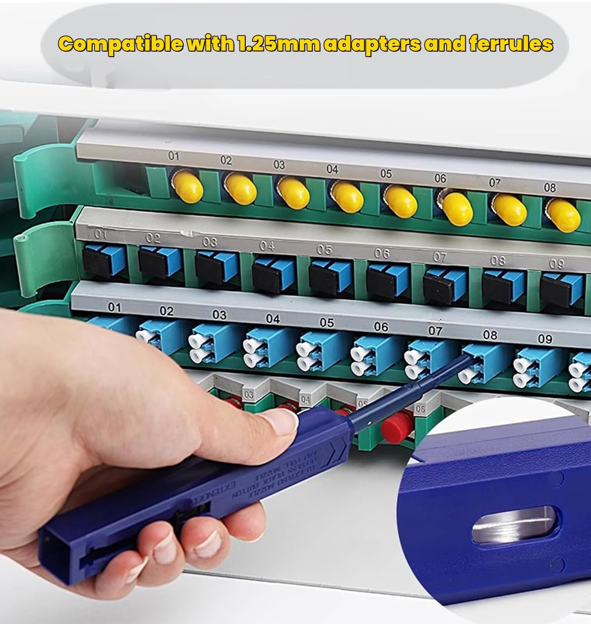 Zenithra cleaning tape advance action simplifies multi-step cleaning