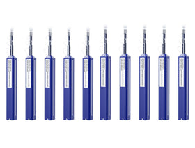 Zenithra fiber optic cleaner pen blue body cleans LC/MU ferrules for reliable connections