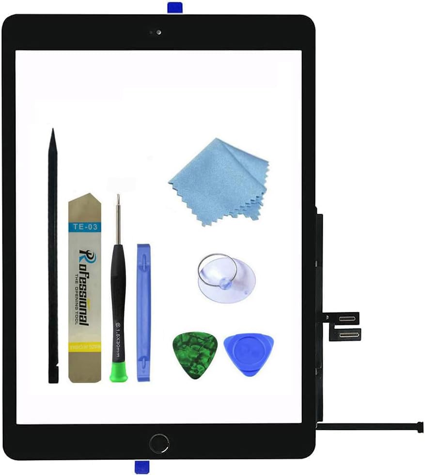 Zentop iPad 10.2 digitizer full assembly restores responsive touch.