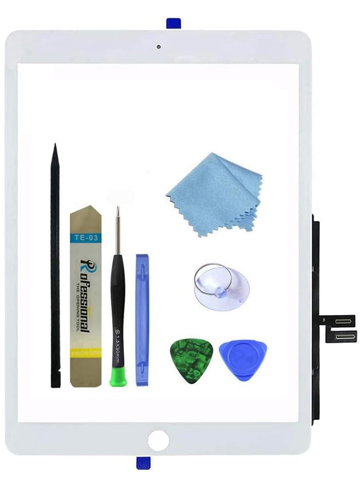 Zentop iPad 7th/8th gen front glass digitizer assembly for precise touch response