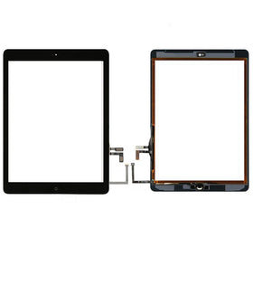 Zentop iPad Air 1st Gen digitizer with camera bracket attached for easy installation