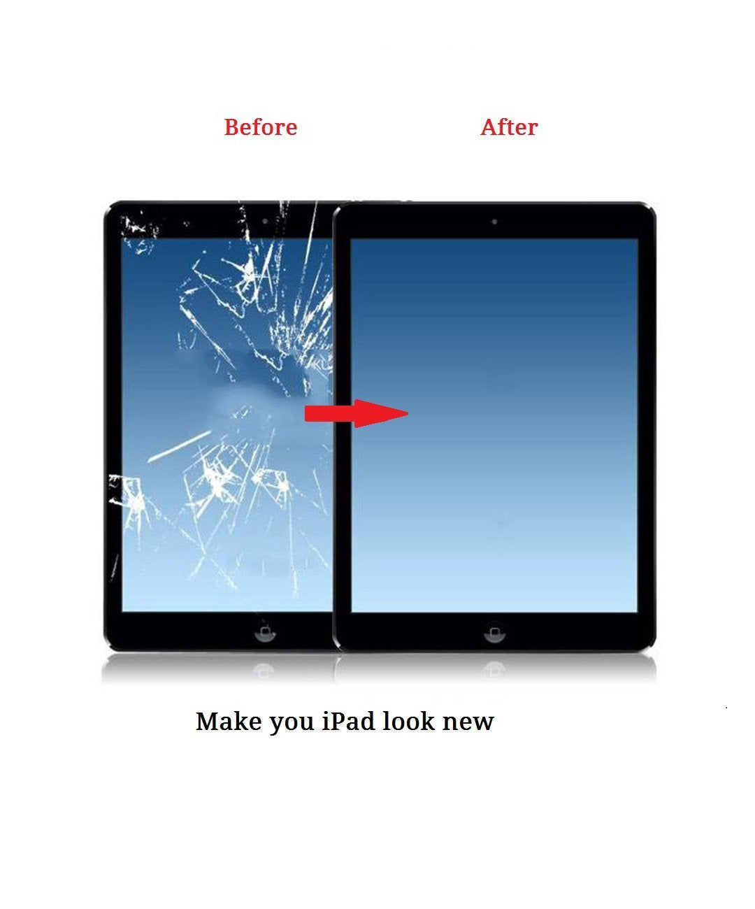 Zentop iPad Air 1st Gen packaging protects components during shipping