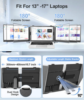 Zerfis 178 degree viewing angle for comfortable sharing