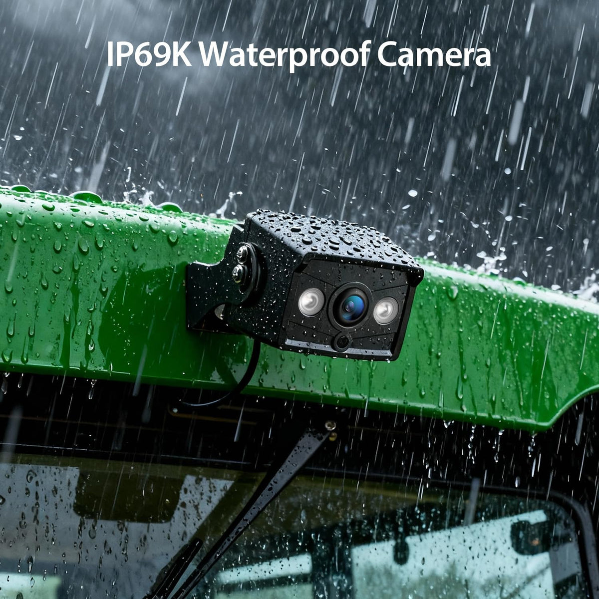 ZEROXCLUB 10G vibration-resistant camera stays steady on rough roads