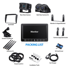 ZEROXCLUB 2.4GHz wireless system provides stable video with wired power for continuous use.
