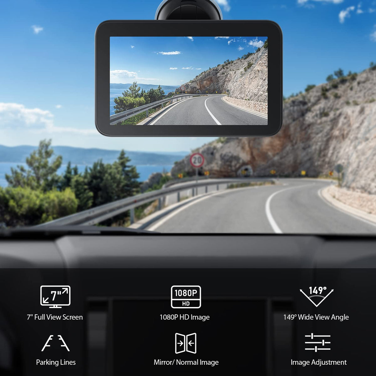 ZEROXCLUB B7 IP69K waterproof camera withstands weather