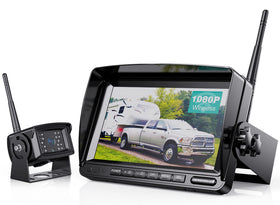 ZEROXCLUB backup camera with wireless CCD night vision for clear reversing.