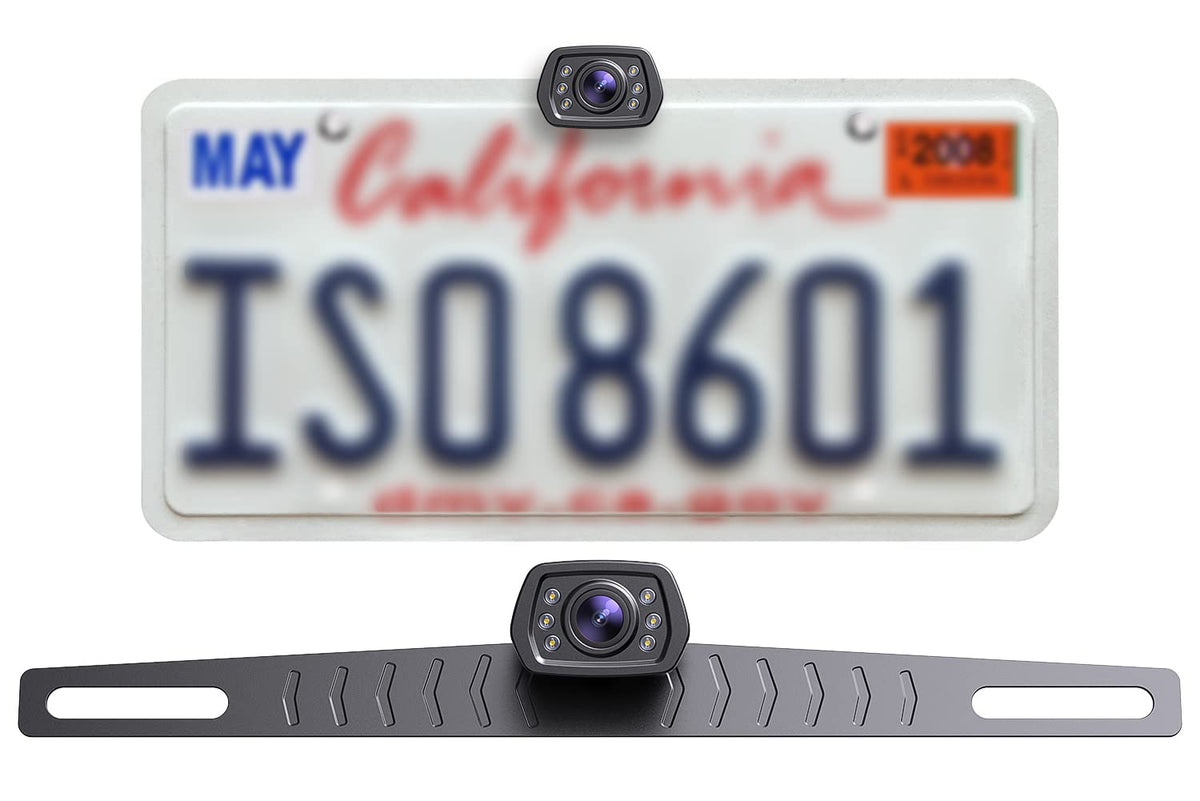 ZEROXCLUB backup camera with 149° wide view for safer reversing
