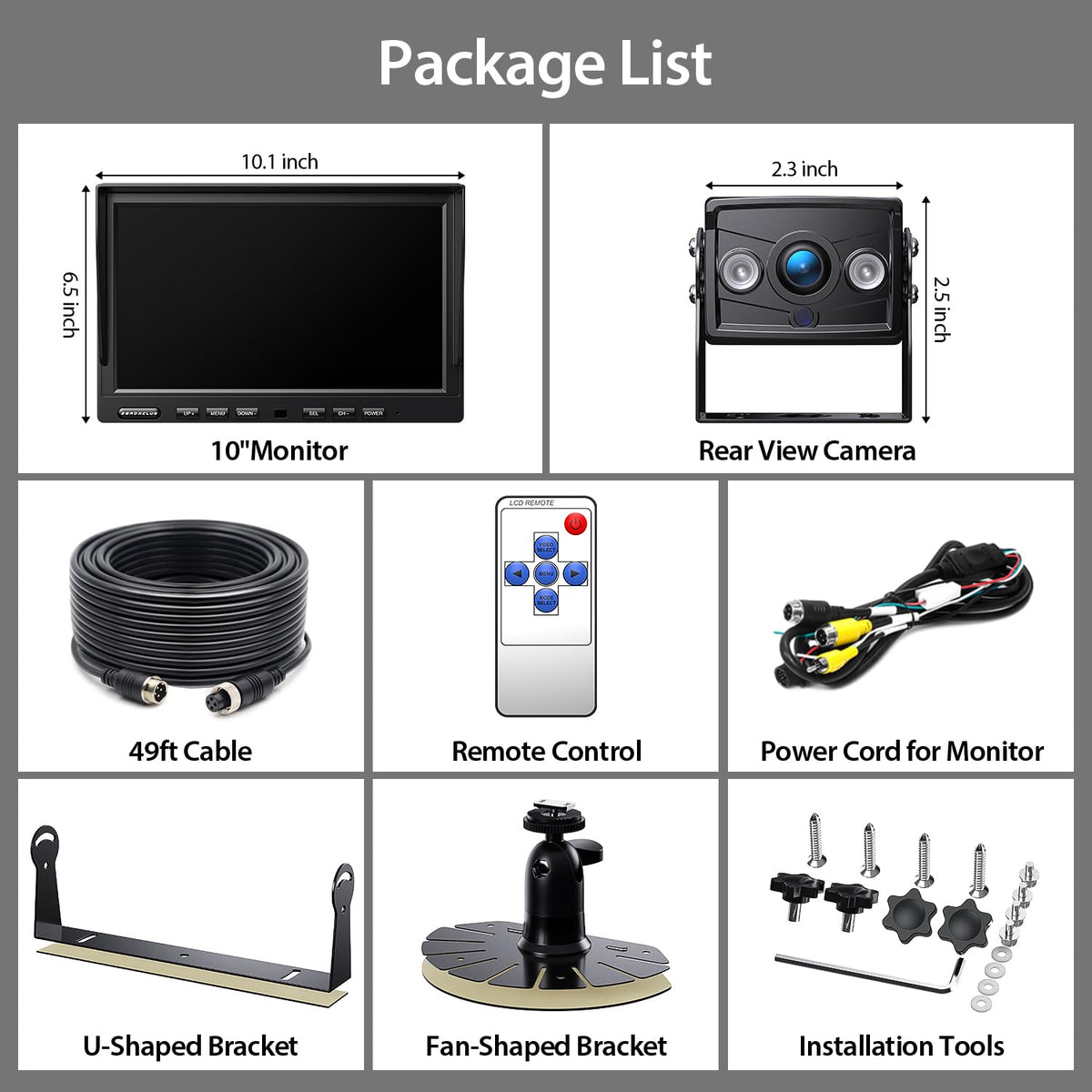 ZEROXCLUB easy installation guides with clear cables
