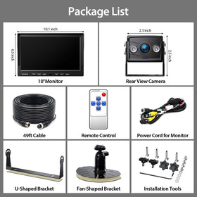 ZEROXCLUB easy installation guides with clear cables