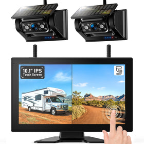 ZEROXCLUB magnetic backup camera attached to metal surface for quick setup.