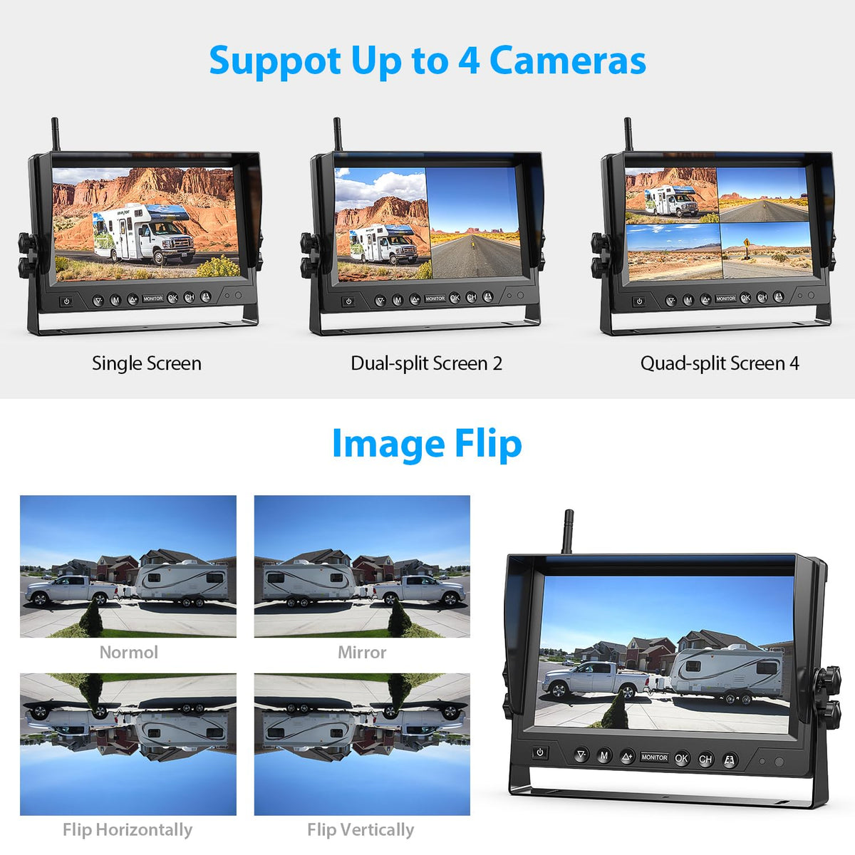 ZEROXCLUB magnetic cameras attach to metal surfaces for flexible installation.