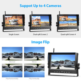 ZEROXCLUB magnetic cameras attach to metal surfaces for flexible installation.