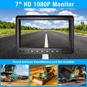 ZEROXCLUB rear view camera delivers dependable visibility on rugged heavy machinery
