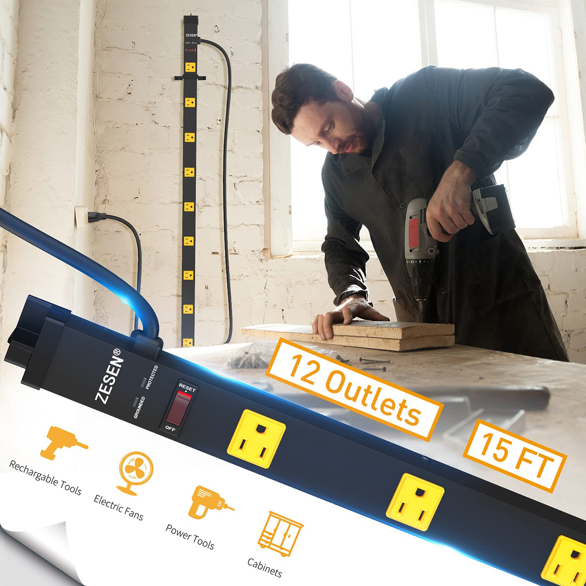 ZESEN label with ETL mark offering verified safety and reliability assurance