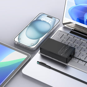 Zeshuo USB port charging a second device alongside the Surface