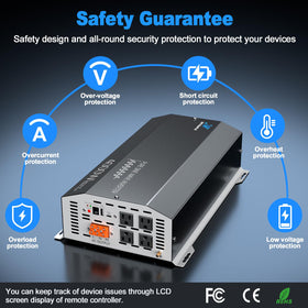 ZETAWALE battery cables connect to 12V battery system.