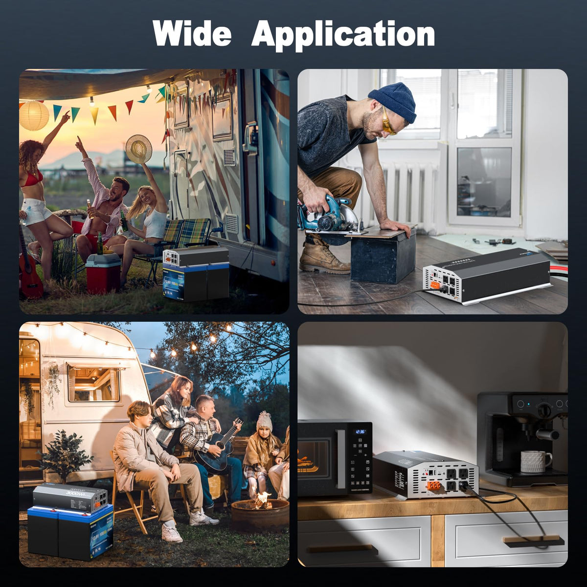 ZETAWALE power cables and accessories kit for quick setup