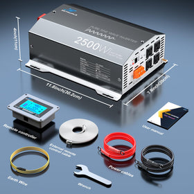 ZETAWALE LCD remote control enables convenient monitoring.