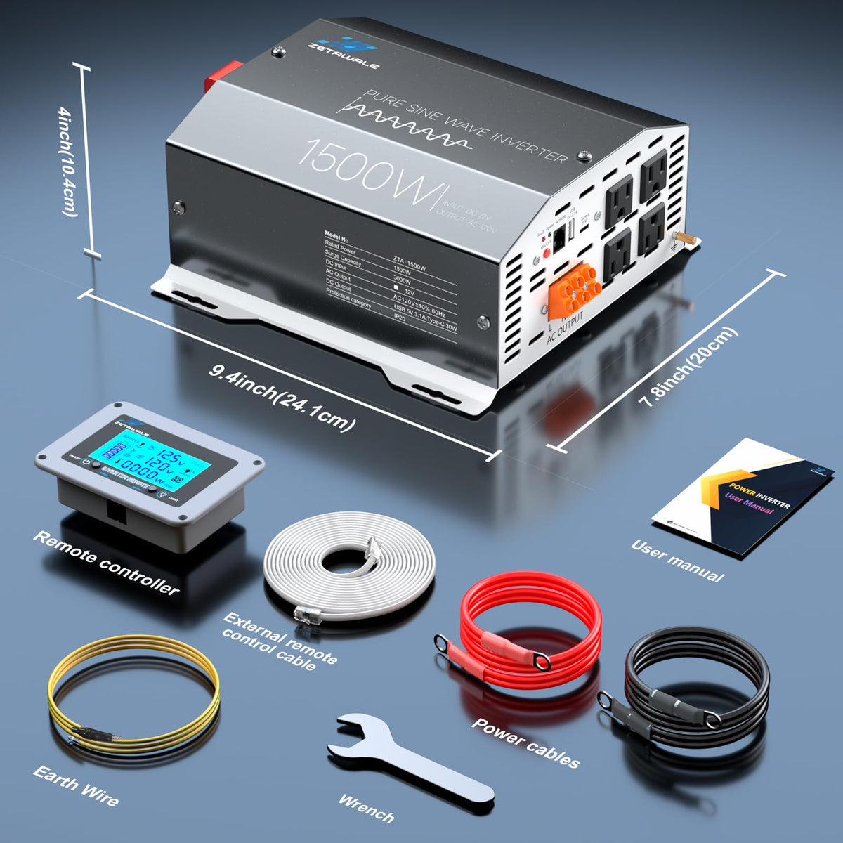 ZETAWALE RV and off-grid use powering essentials on the road