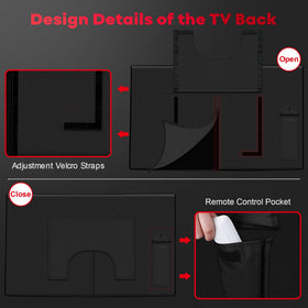 Zettum cover with adjustable Velcro ensures secure fit on diverse mounts.